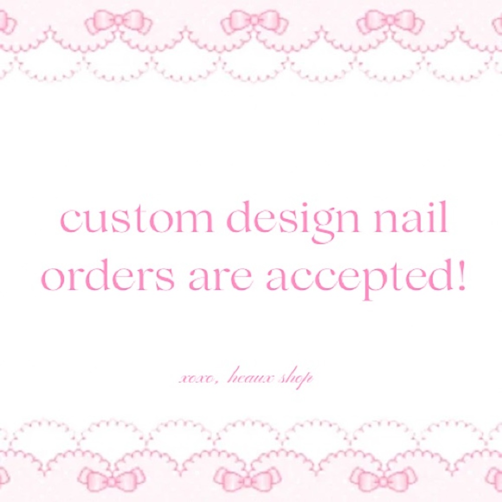 🎀 CUSTOM REQUESTS 🎀